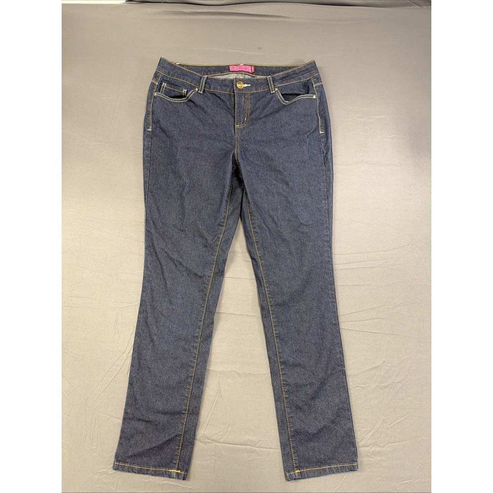 GLO LOW‎ RISE Junior Plus SKINNY STRETCH JEANS SIZE 16